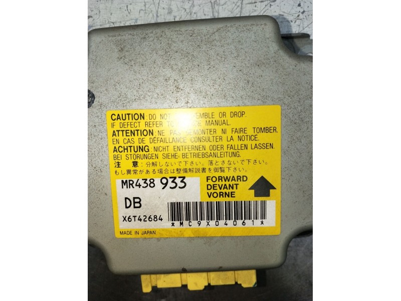 Recambio de centralita airbag para mitsubishi montero io i (h6_w, h7_w) 1.8 gdi (h66w, h76w) referencia OEM IAM MR438933 X6T4268