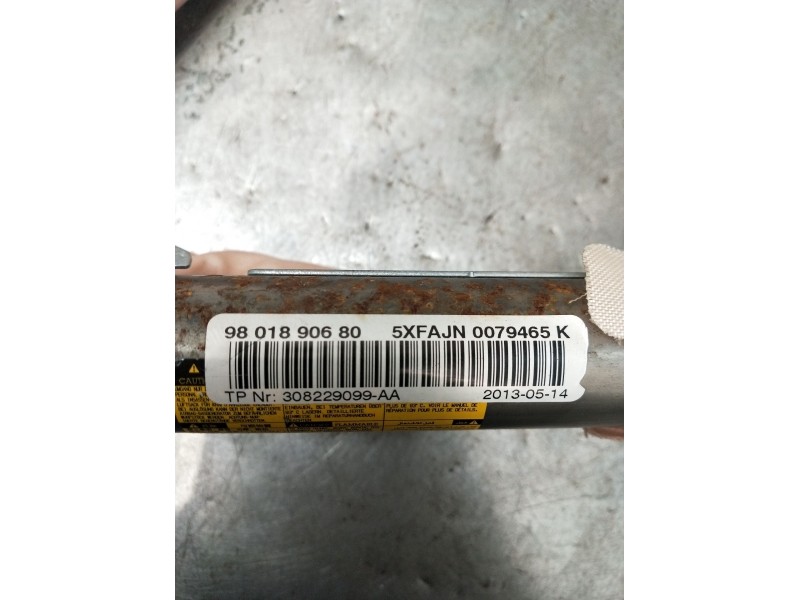 Recambio de airbag cortina delantero derecho para citroën ds4 (nx_) 2.0 hdi / bluehdi 135 referencia OEM IAM 9801890680  