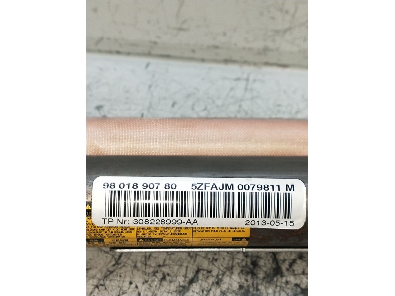Recambio de airbag cortina delantero izquierdo para citroën ds4 (nx_) 2.0 hdi / bluehdi 135 referencia OEM IAM 9801890780  