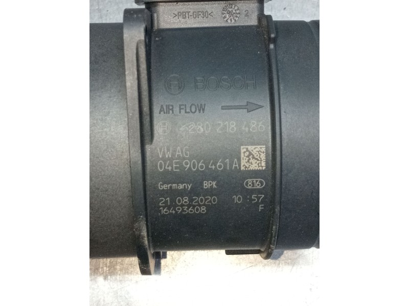 Recambio de caudalimetro para audi q5 (fyb, fyg) 40 tdi mild hybrid quattro referencia OEM IAM 0280218486 04E906461A 