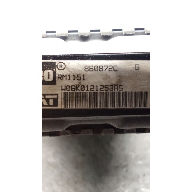 Recambio de radiador agua para seat ibiza ii (6k1) 1.9 sdi referencia OEM IAM 860872C RM1151 