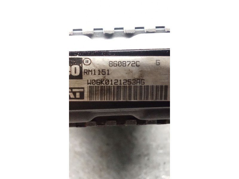 Recambio de radiador agua para seat ibiza ii (6k1) 1.9 sdi referencia OEM IAM 860872C RM1151 