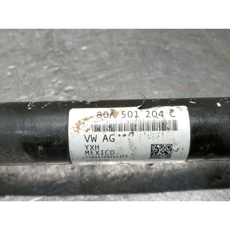 Recambio de transmision trasera derecha para audi q5 (fyb, fyg) 40 tdi mild hybrid quattro referencia OEM IAM 80A501204C  