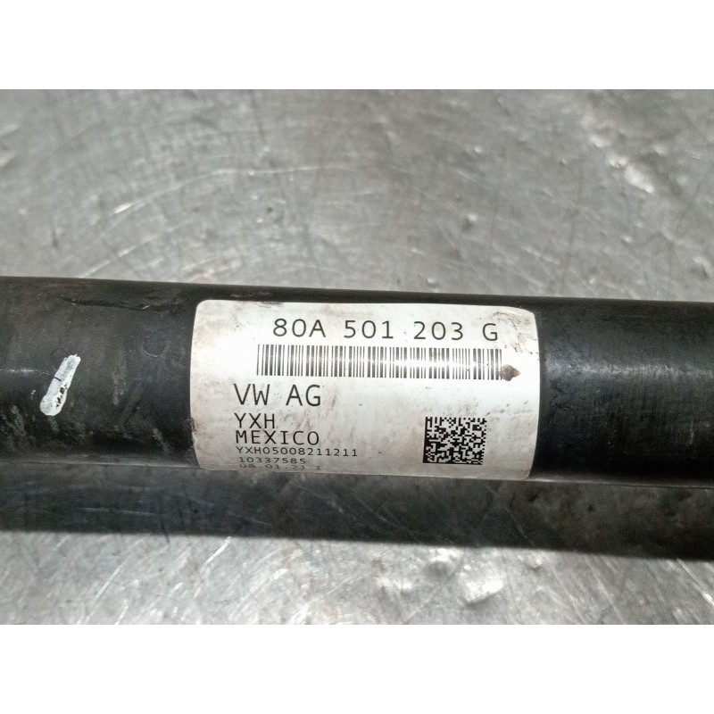 Recambio de transmision trasera izquierda para audi q5 (fyb, fyg) 40 tdi mild hybrid quattro referencia OEM IAM 80A501203G  