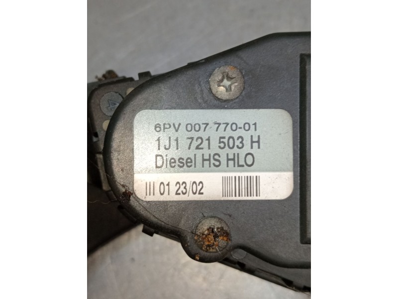 Recambio de potenciometro pedal para volkswagen bora i (1j2) 1.9 tdi referencia OEM IAM 1J1721503H 6PV00777001 
