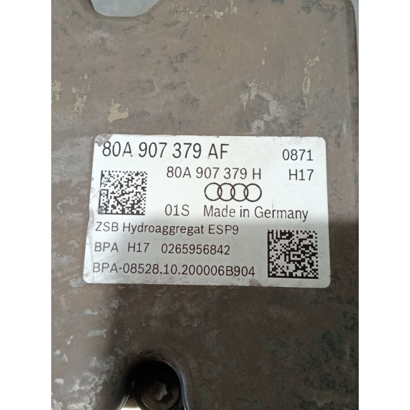Recambio de abs para audi q5 (fyb, fyg) 40 tdi mild hybrid quattro referencia OEM IAM 80A907379AF 80A614517AF 0265295331