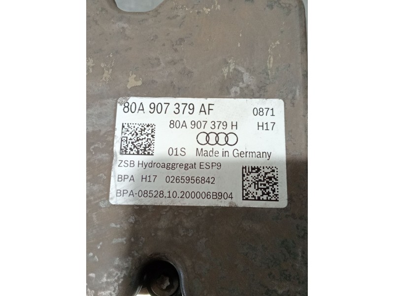 Recambio de abs para audi q5 (fyb, fyg) 40 tdi mild hybrid quattro referencia OEM IAM 80A907379AF 80A614517AF 0265295331
