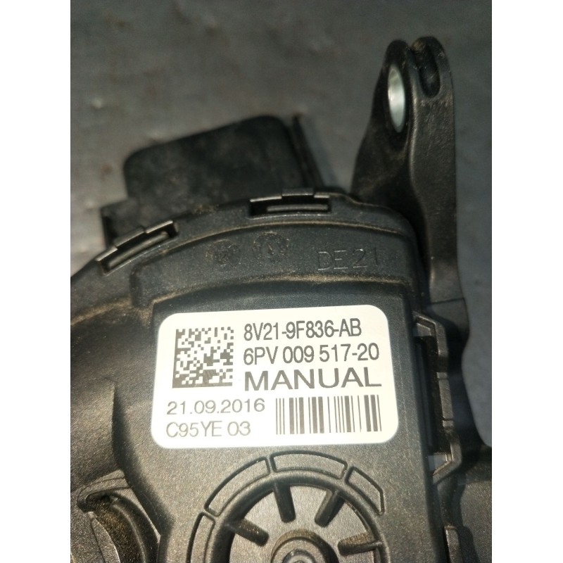 Recambio de potenciometro pedal para ford transit courier b460 furgoneta/monovolumen 1.5 tdci referencia OEM IAM 6PV00951720 8V2