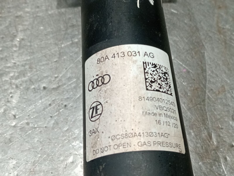 Recambio de amortiguador delantero derecho para audi q5 (fyb, fyg) 40 tdi mild hybrid quattro referencia OEM IAM 80A413031AG 814