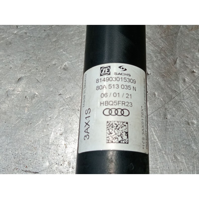 Recambio de amortiguador trasero derecho para audi q5 (fyb, fyg) 40 tdi mild hybrid quattro referencia OEM IAM 80A513035N 814903