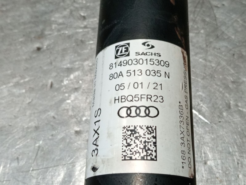 Recambio de amortiguador trasero izquierdo para audi q5 (fyb, fyg) 40 tdi mild hybrid quattro referencia OEM IAM 80A513035N 8149
