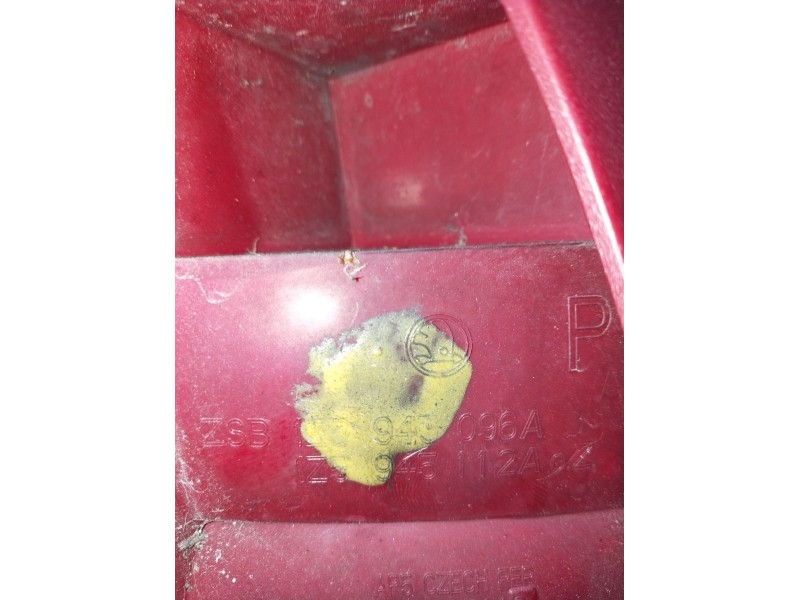 Recambio de piloto trasero derecho para skoda octavia ii (1z3) 1.9 tdi referencia OEM IAM 1Z5945096A 1Z5945112A 