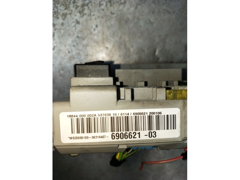 Recambio de caja reles / fusibles para bmw 1 (e87) 120 d referencia OEM IAM 690662103 55085131030101 18844000002A