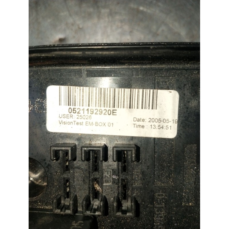 Recambio de caja reles / fusibles para skoda octavia ii (1z3) 1.9 tdi referencia OEM IAM 0521192920E  