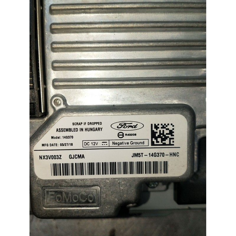 Recambio de pantalla multifuncion para ford focus iii 1.5 tdci referencia OEM IAM JM5T14G370HNC NX3V003ZGJMA 