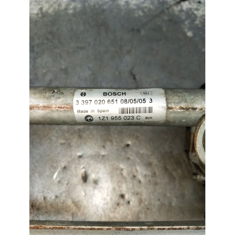 Recambio de motor limpia delantero para skoda octavia ii (1z3) 1.9 tdi referencia OEM IAM 3397020651 1Z1955023 