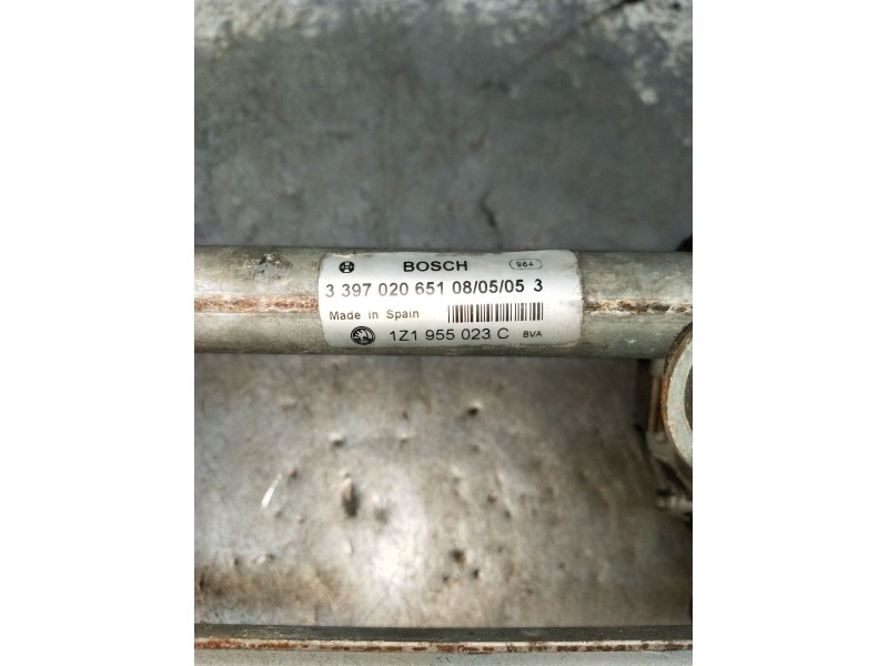 Recambio de motor limpia delantero para skoda octavia ii (1z3) 1.9 tdi referencia OEM IAM 3397020651 1Z1955023 