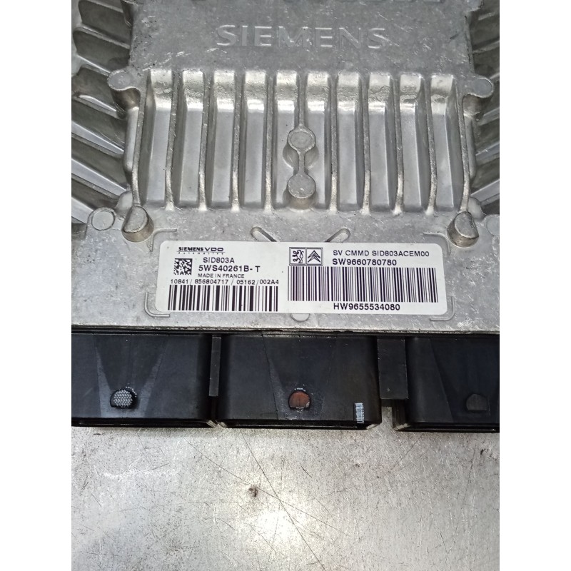 Recambio de centralita motor uce para peugeot 407 sw (6e_, 6d_) 2.0 hdi 135 referencia OEM IAM SW9660780780 5WS40261BT HW9660780