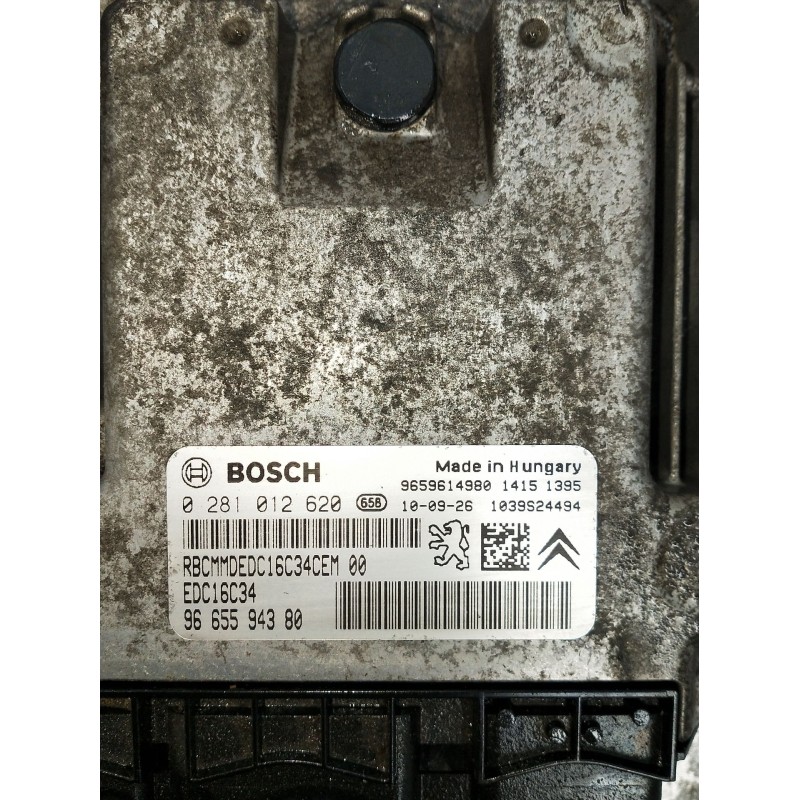 Recambio de centralita motor uce para citroën berlingo / berlingo first furgoneta/monovolumen (m_) 1.6 hdi 75 (mb9hw) referencia