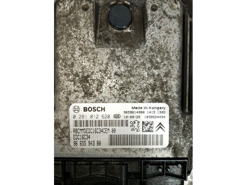 Recambio de centralita motor uce para citroën berlingo / berlingo first furgoneta/monovolumen (m_) 1.6 hdi 75 (mb9hw) referencia