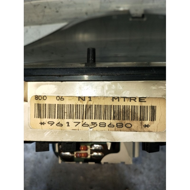 Recambio de cuadro instrumentos para citroën saxo (s0, s1) 1.5 d referencia OEM IAM 9617658680  