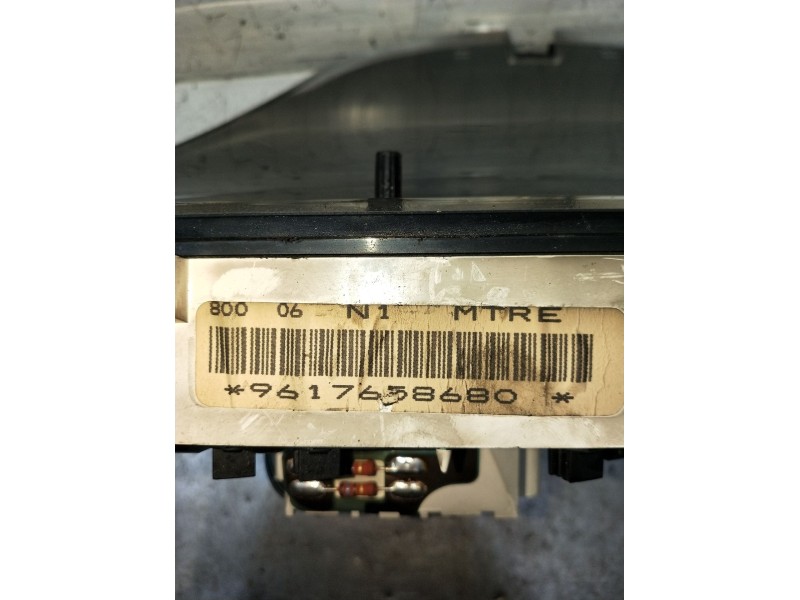 Recambio de cuadro instrumentos para citroën saxo (s0, s1) 1.5 d referencia OEM IAM 9617658680  