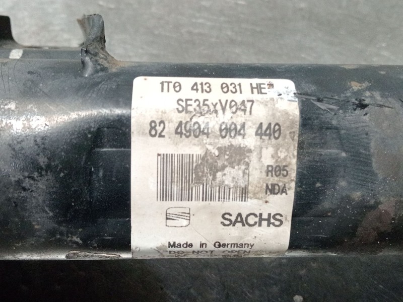 Recambio de amortiguador delantero derecho para seat leon (1p1) 1.4 tsi referencia OEM IAM 1T0413031HE 824904004440 