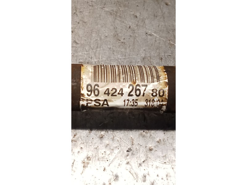 Recambio de transmision delantera derecha para citroën xsara picasso (n68) 1.6 referencia OEM IAM 9642426780  