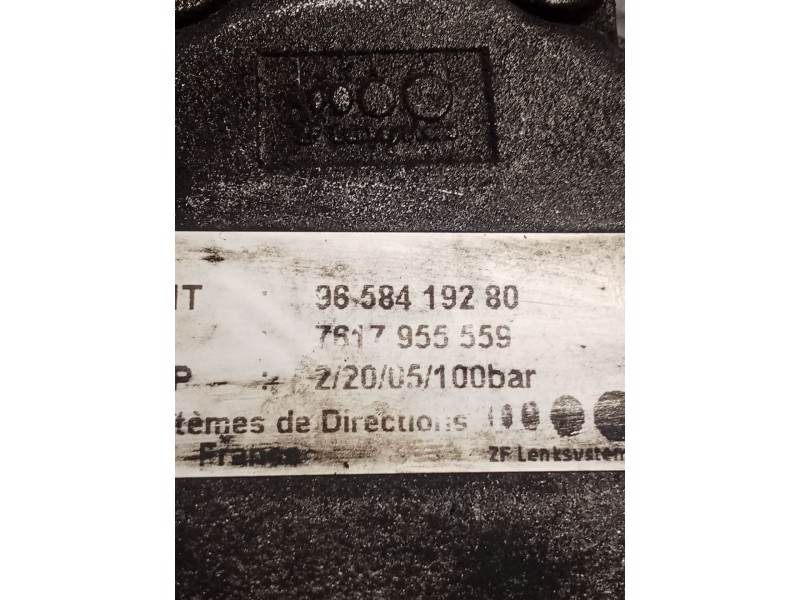 Recambio de bomba direccion para peugeot 407 (6d_) 1.6 hdi 110 (6d9hzc, 6d9hyc) referencia OEM IAM 9658419280 7617955559 
