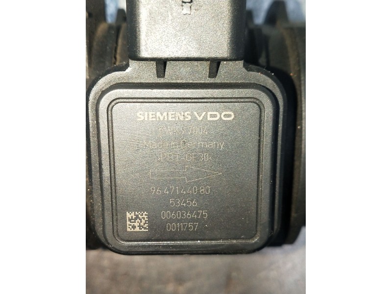 Recambio de caudalimetro para citroën c2 (jm_) 1.4 hdi referencia OEM IAM 9647144080  