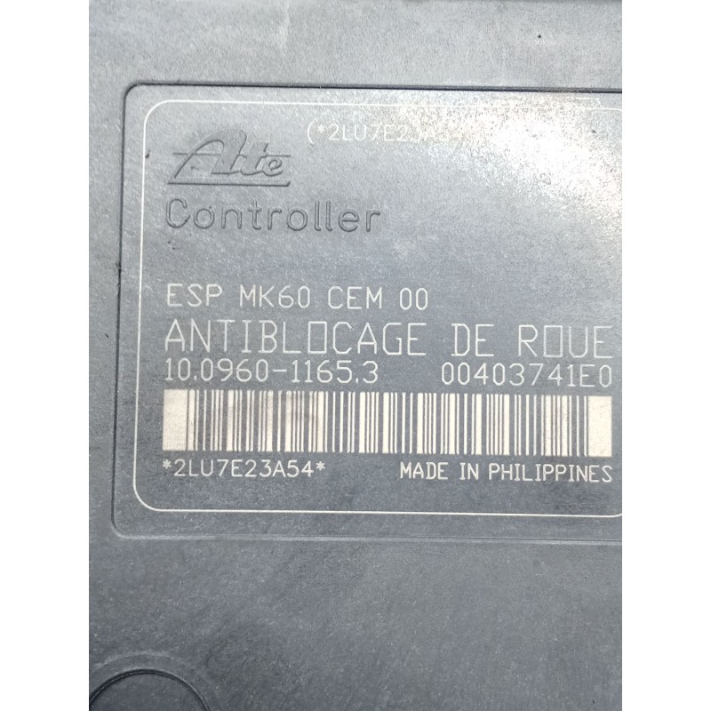 Recambio de abs para citroën c5 ii break (re_) 1.6 hdi (re9hzc, re9hyb) referencia OEM IAM MK60CEM00 10096011653 9659770580 1002
