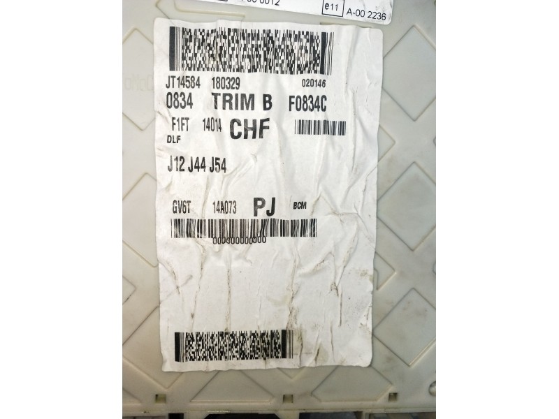Recambio de caja reles / fusibles para ford focus iii 1.5 tdci referencia OEM IAM J12J44J54180329 GV6T14A073PJ F1FT14014CHF