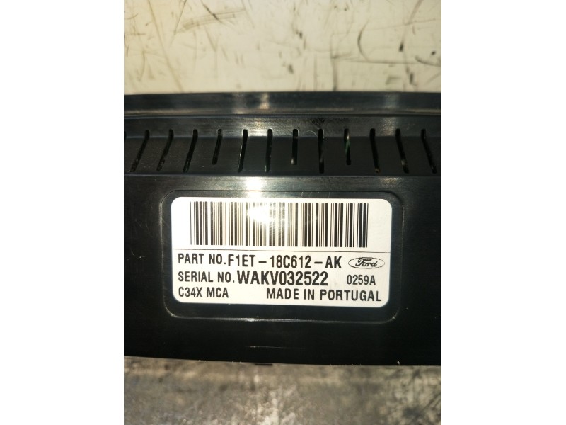 Recambio de mando calefaccion / aire acondicionado para ford focus iii 1.5 tdci referencia OEM IAM F1ET18C612AK WAKV032522 