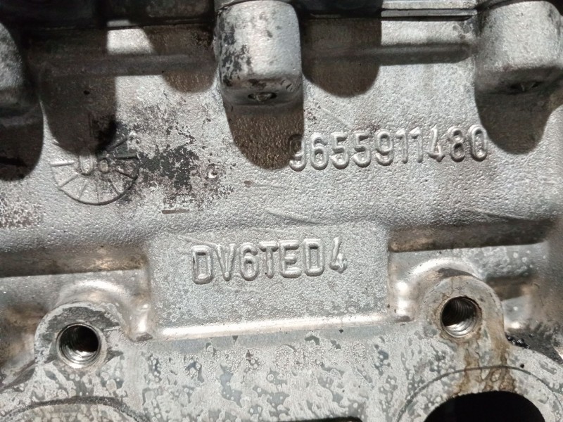 Recambio de culata para peugeot 307 sw (3h) 1.6 hdi 110 referencia OEM IAM 9655911480 9HZ 