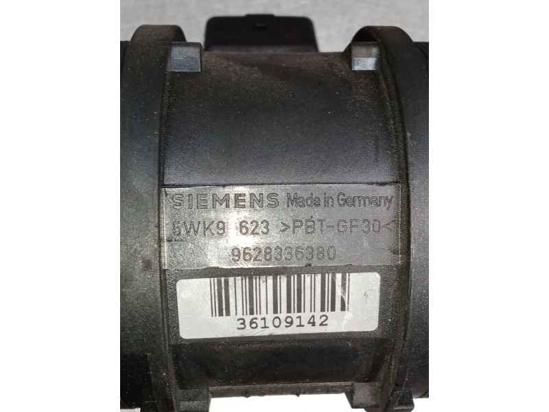 Recambio de caudalimetro para citroën xsara (n1) 2.0 hdi 90 referencia OEM IAM 5WK9623 9628336380 