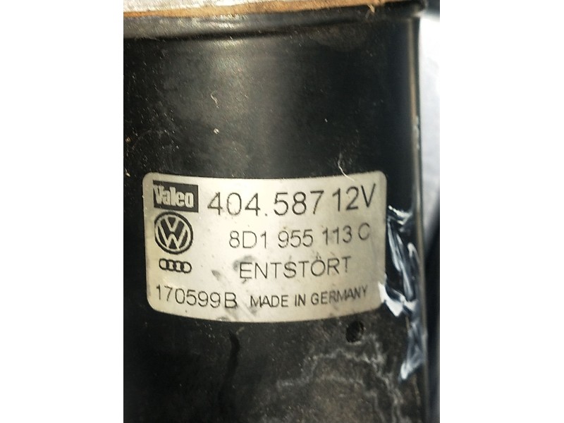 Recambio de motor limpia delantero para audi a4 b5 (8d2) 1.9 tdi referencia OEM IAM 8D1955113C 40458712V 