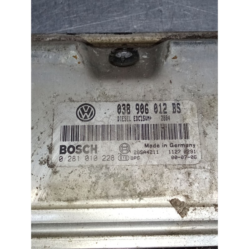 Recambio de centralita motor uce para seat toledo ii (1m2) 1.9 tdi referencia OEM IAM 0281010228 038906012BS 