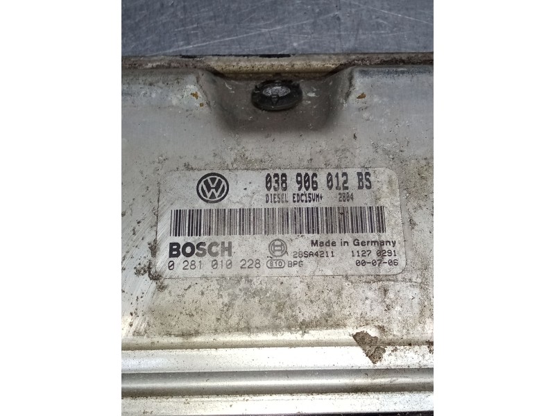 Recambio de centralita motor uce para seat toledo ii (1m2) 1.9 tdi referencia OEM IAM 0281010228 038906012BS 