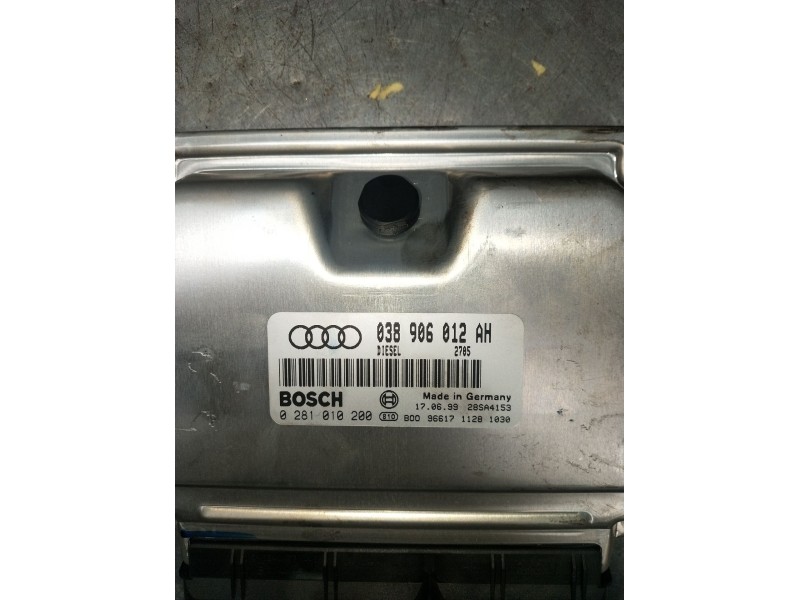Recambio de centralita motor uce para audi a4 b5 (8d2) 1.9 tdi referencia OEM IAM 0281010200 038906012AH 