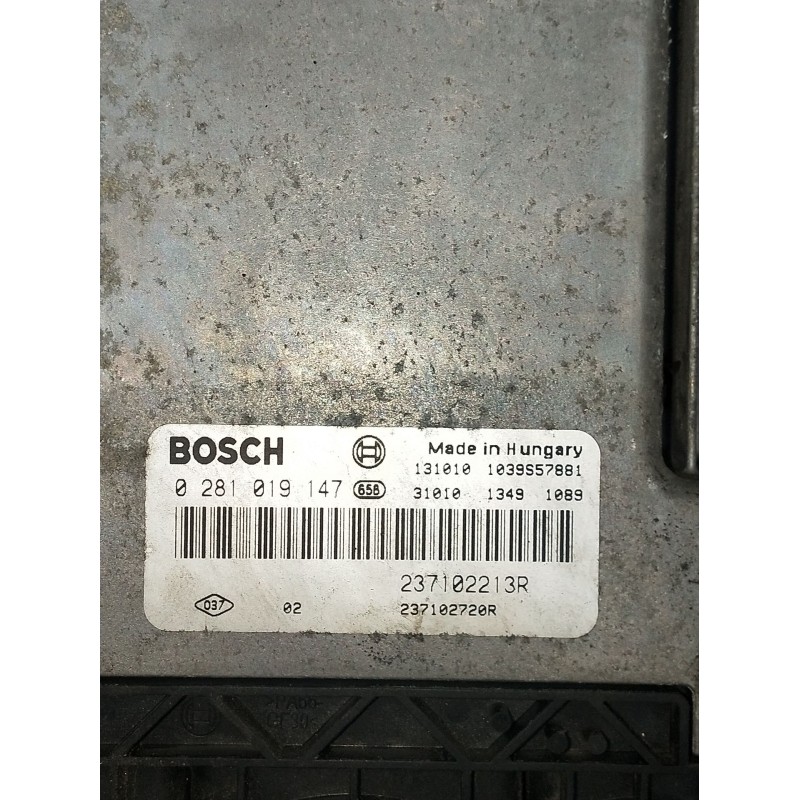 Recambio de centralita motor uce para dacia dokker monospace (ke_) 1.5 dci / blue dci 75 (keaj, keah, kejw) referencia OEM IAM 0