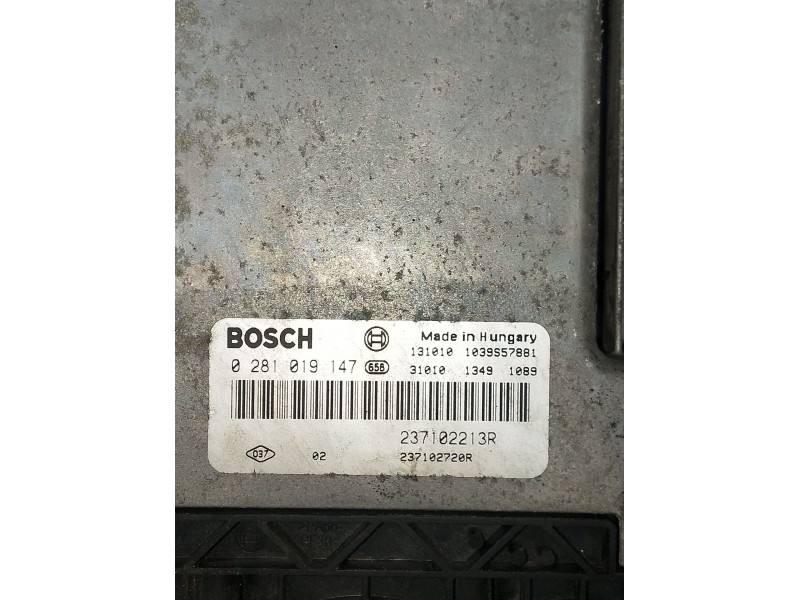 Recambio de centralita motor uce para dacia dokker monospace (ke_) 1.5 dci / blue dci 75 (keaj, keah, kejw) referencia OEM IAM 0