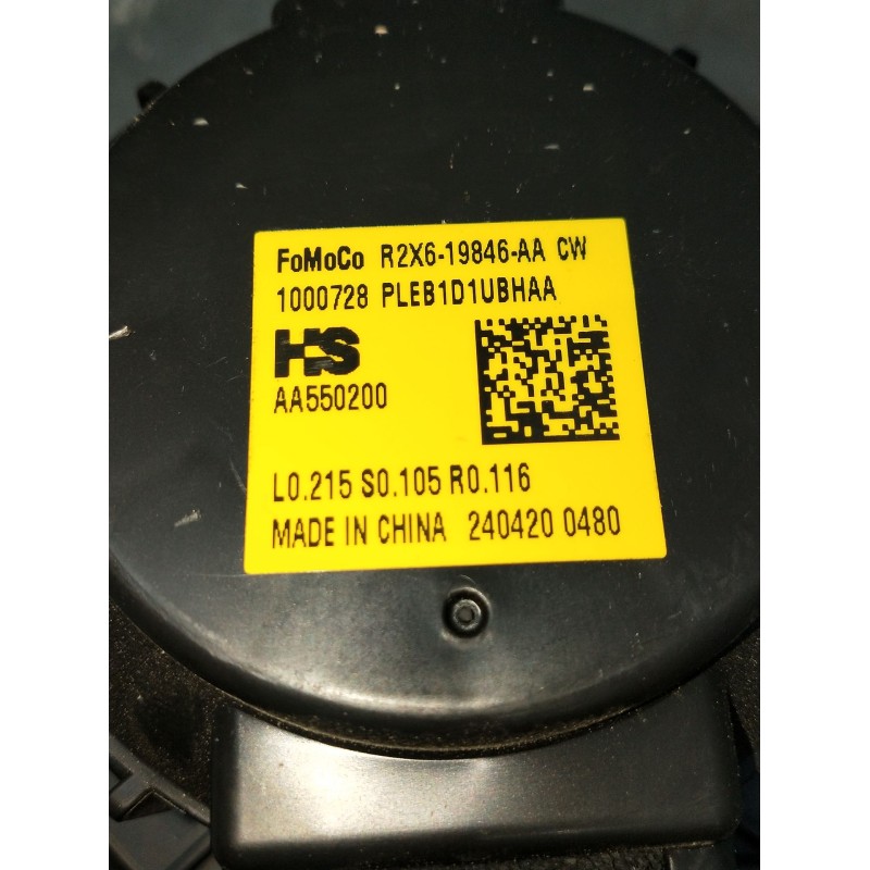 Recambio de motor calefaccion para ford puma (j2k, cf7) 1.0 ecoboost mhev referencia OEM IAM R2X619846AACW 1000728 2404200480