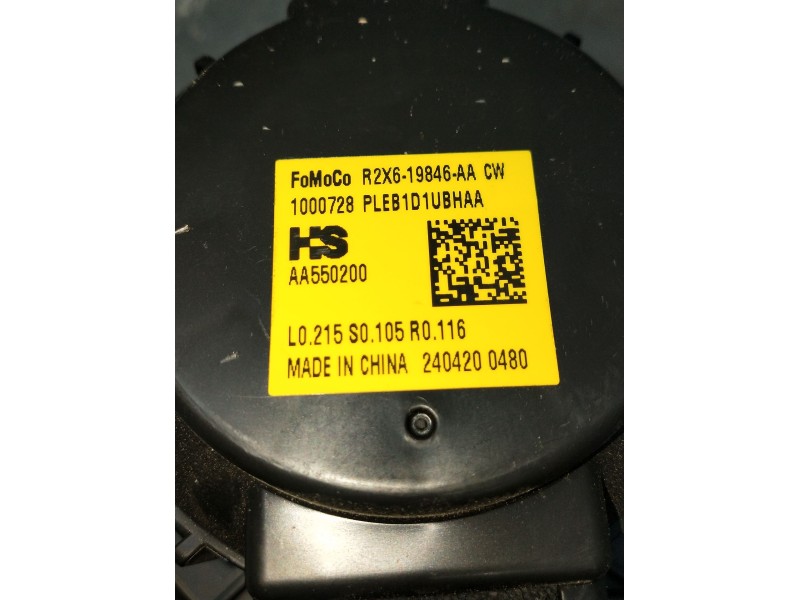 Recambio de motor calefaccion para ford puma (j2k, cf7) 1.0 ecoboost mhev referencia OEM IAM R2X619846AACW 1000728 2404200480