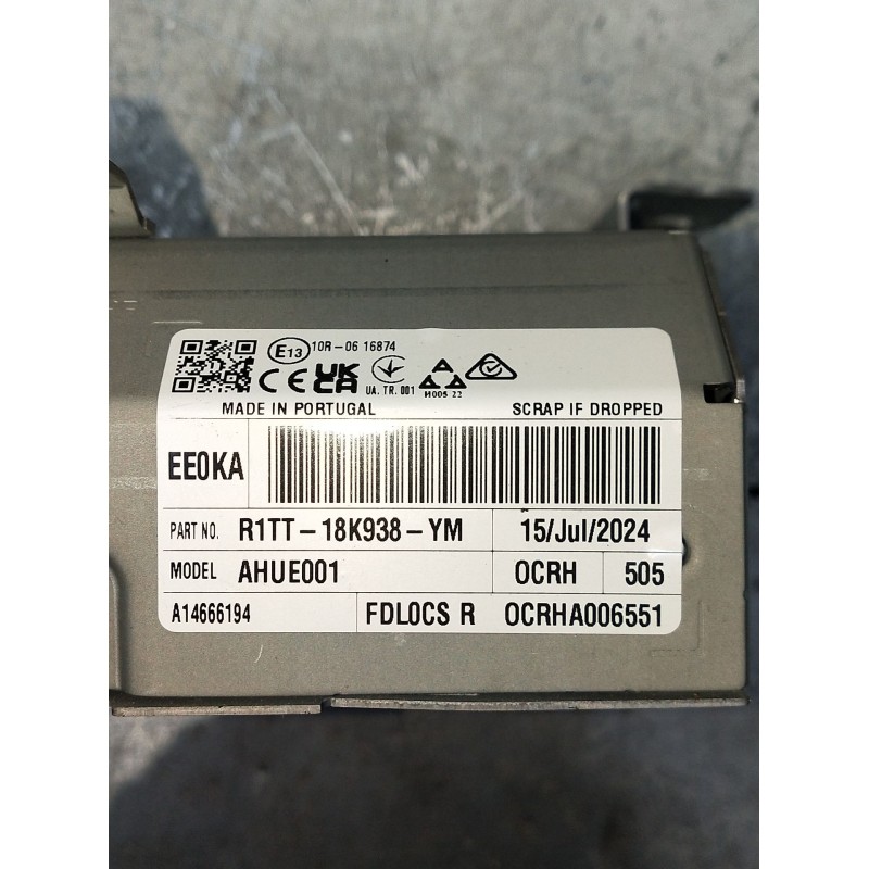 Recambio de sistema audio / radio cd para ford puma (j2k, cf7) 1.0 ecoboost mhev referencia OEM IAM R11TT18K938YM AHUE001 