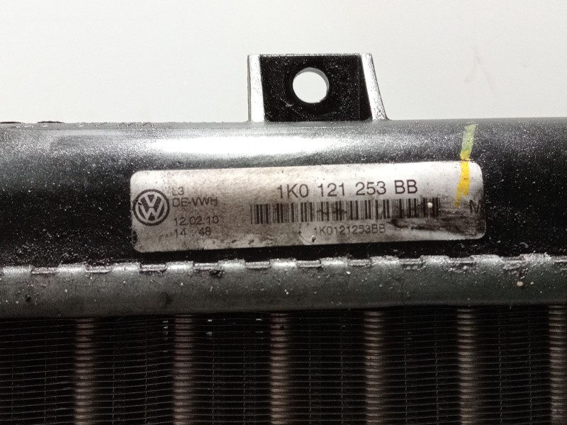Recambio de radiador agua para seat leon (1p1) 1.4 tsi referencia OEM IAM 1K0121253BB  