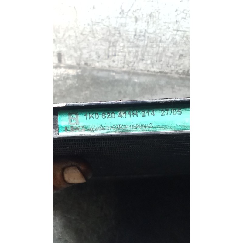 Recambio de condensador / radiador aire acondicionado para seat leon (1p1) 1.6 referencia OEM IAM 1K0820411H 1K0820191A 