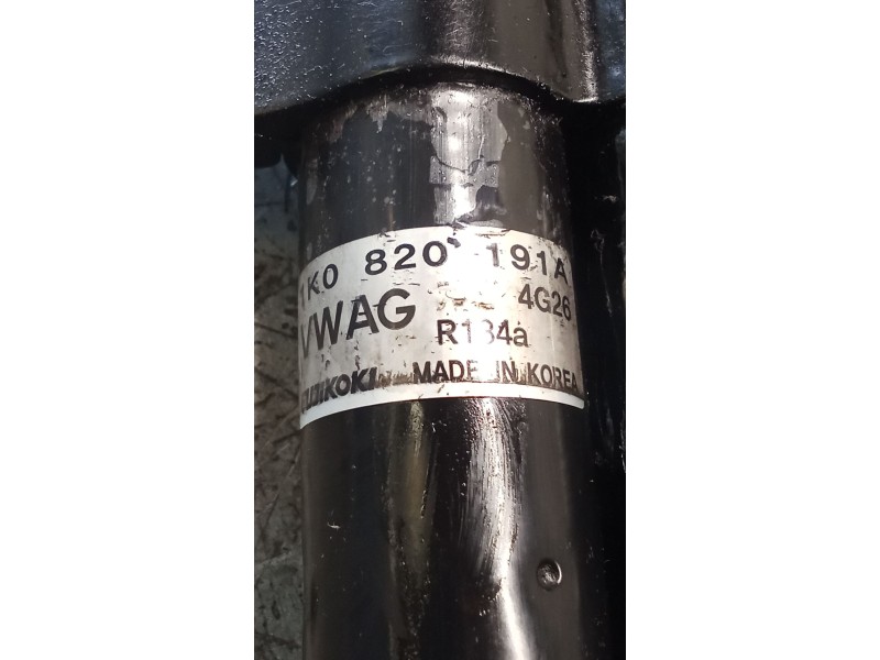 Recambio de condensador / radiador aire acondicionado para seat leon (1p1) 1.6 referencia OEM IAM 1K0820411H 1K0820191A 