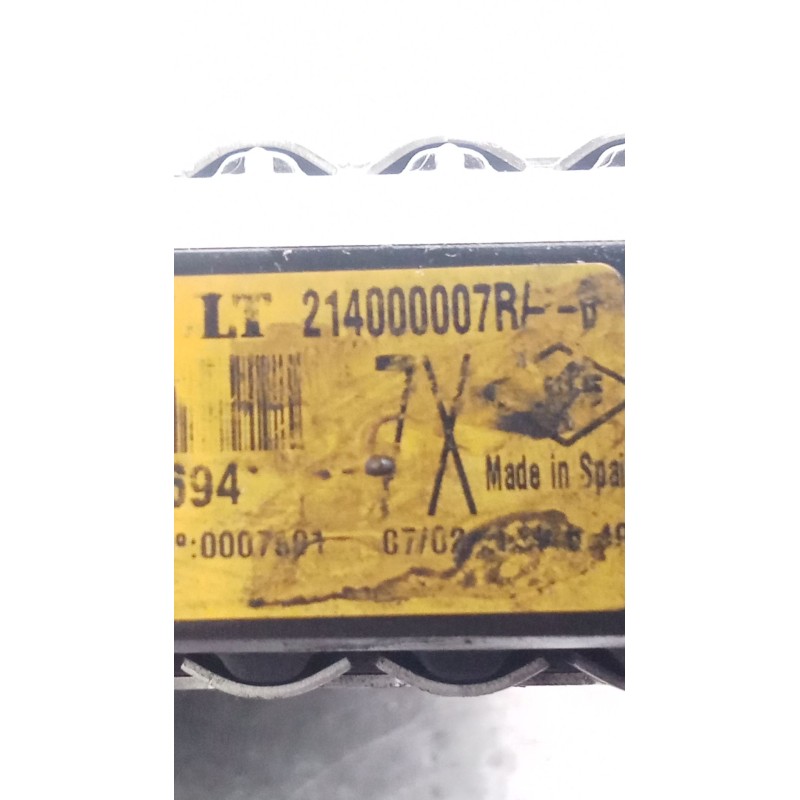 Recambio de radiador agua para renault laguna iii (bt0/1) 2.0 16v (bt05, bt0f, bt0w) referencia OEM IAM 214000007R 214100001R 