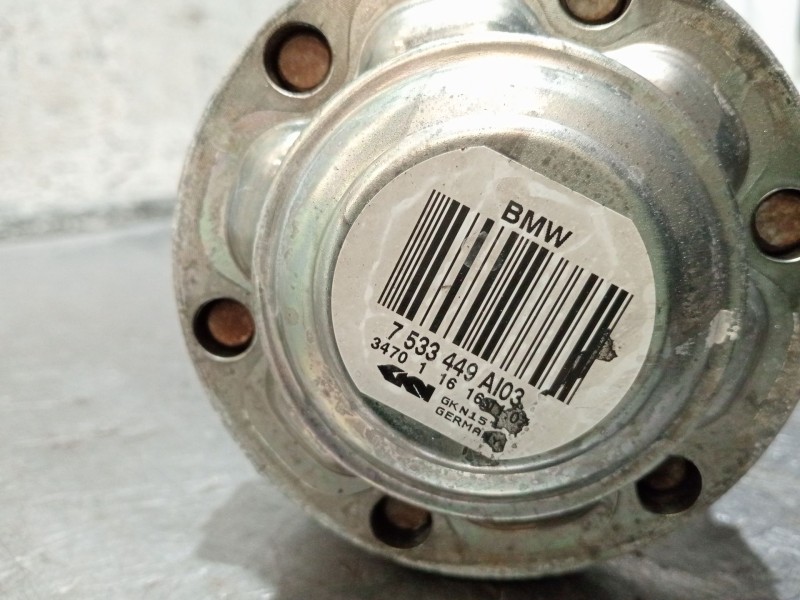 Recambio de transmision trasera izquierda para bmw 3 touring (e91) 320 d referencia OEM IAM 7533449  