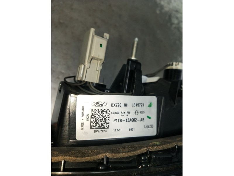 Recambio de piloto trasero izquierdo interior para ford puma (j2k, cf7) 1.0 ecoboost mhev referencia OEM IAM P1TB13A602AB BX726R